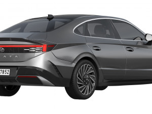 Hyundai Sonata 2024 3D मॉडल