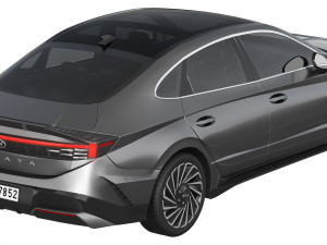 Hyundai Sonata 2024 3D मॉडल