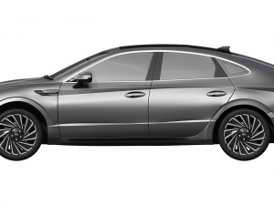 Hyundai Sonata 2024 3D मॉडल