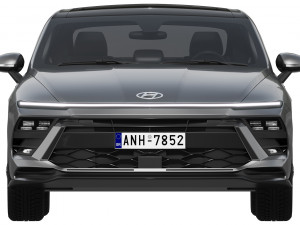 Hyundai Sonata 2024 3D मॉडल