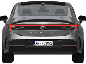 Hyundai Sonata 2024 3D मॉडल