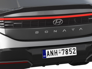 Hyundai Sonata 2024 3D मॉडल