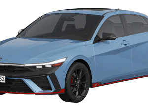 Hyundai Elantra N 2024 3D Model