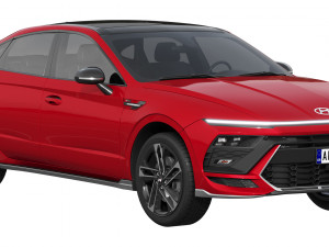 Hyundai Sonata N-Line 2024 Modelo 3D