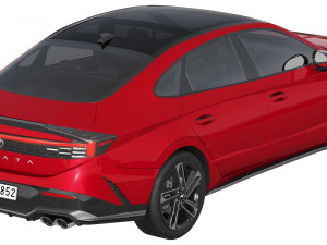 Hyundai Sonata N-Line 2024 Modelo 3D