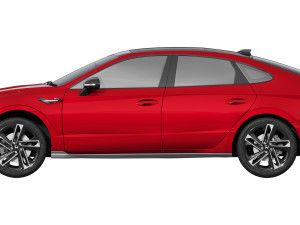 Hyundai Sonata N-Line 2024 Modelo 3D