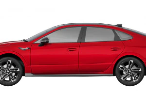 Hyundai Sonata N-Line 2024 3D Model