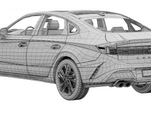 Hyundai Sonata N-Line 2024 Modelo 3D