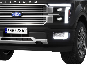Ford-F-150 Platinum 2024 3D Model