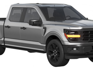 Ford-F-150 STX 2024 Modello 3D