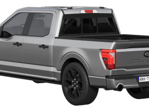 Ford-F-150 STX 2024 3D Model