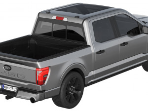 Ford-F-150 STX 2024 Modello 3D