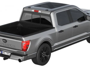 Ford-F-150 STX 2024 3D Model