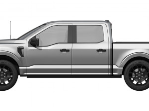 Ford-F-150 STX 2024 Modello 3D