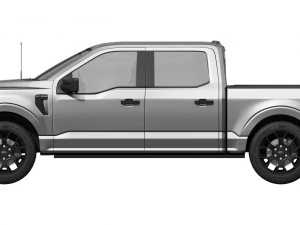 Ford-F-150 STX 2024 3D Model
