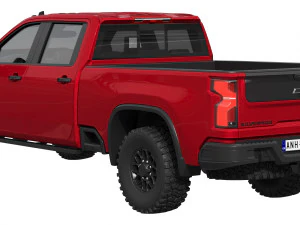 Chevrolet Silverado HD ZR2 Bison 2024 Modèle 3D