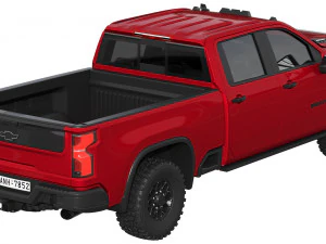 Chevrolet Silverado HD ZR2 Bison 2024 Modèle 3D