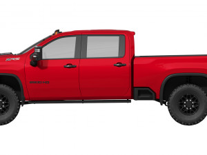 Chevrolet Silverado HD ZR2 Bison 2024 3D Model