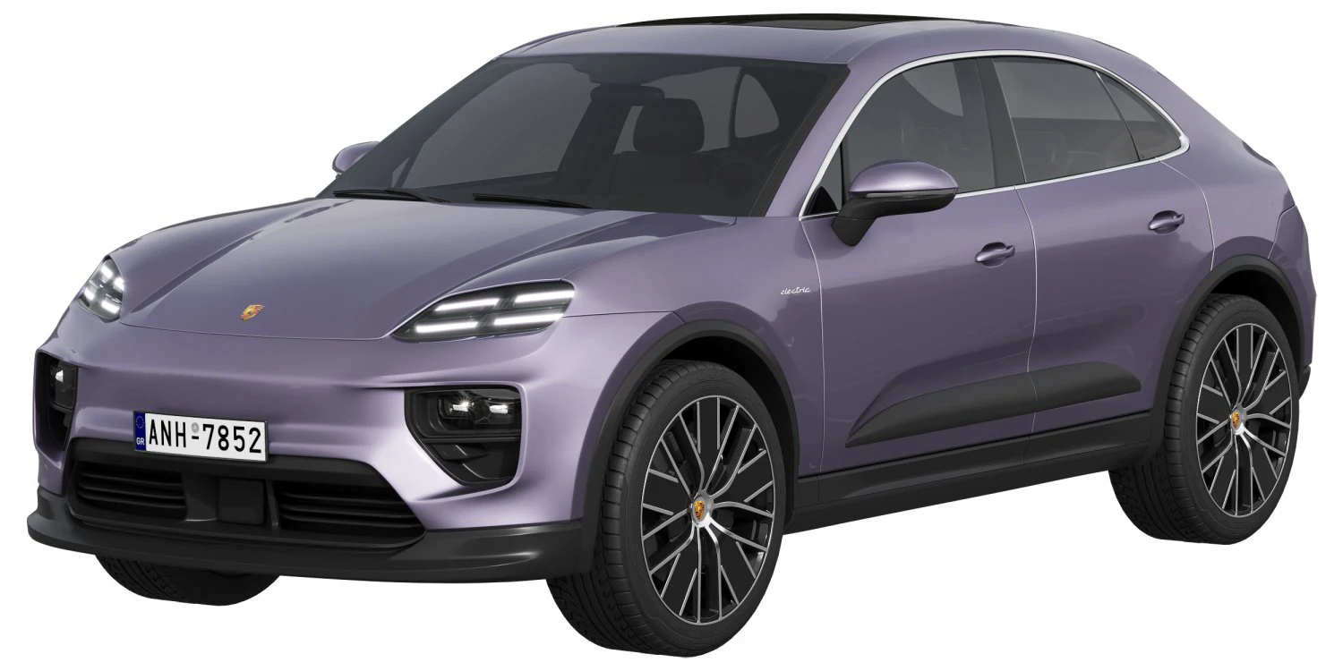 Porsche Macan 4 Electric 3D Model .c4d .max .obj .3ds .fbx .stl .blend 