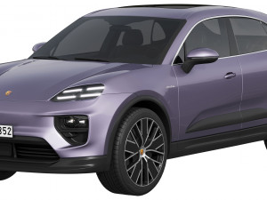 Porsche Macan 4 Electric 3D Model
