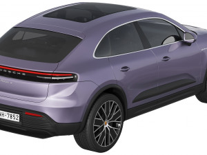 Porsche Macan 4 Electric Modello 3D