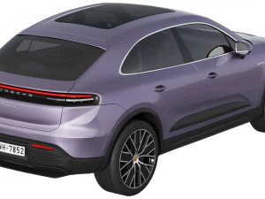 Porsche Macan 4 Electric 3D Model