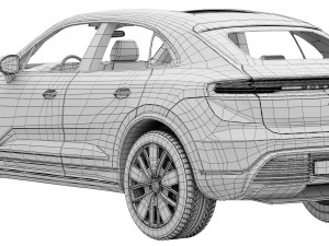 Porsche Macan 4 Electric Modello 3D