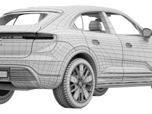 Porsche Macan 4 Electric Modello 3D