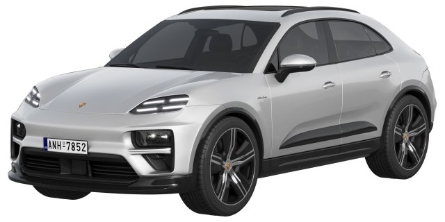 Porsche Macan Turbo Electric 3D 模型 .c4d .max .obj .3ds .fbx .stl .blend