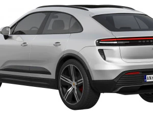 Porsche Macan Turbo Electric 3D Model