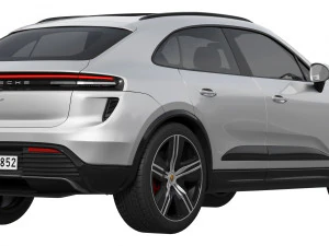 Porsche Macan Turbo Electric 3D Model