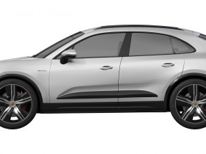 Porsche Macan Turbo Electric 3D 模型