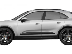 Porsche Macan Turbo Electric 3D Model