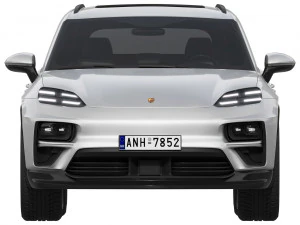 Porsche Macan Turbo Electric 3D Model