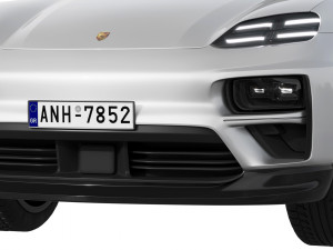 Porsche Macan Turbo Electric 3D 模型