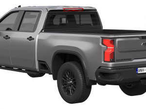 Chevrolet Silverado HD ZR2 2024 3Dモデル