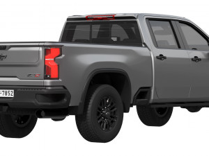 Chevrolet Silverado HD ZR2 2024 3Dモデル