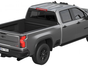 Chevrolet Silverado HD ZR2 2024 3Dモデル