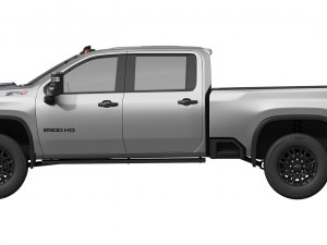 Chevrolet Silverado HD ZR2 2024 3Dモデル