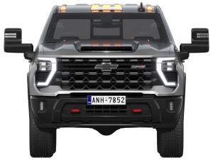 Chevrolet Silverado HD ZR2 2024 3Dモデル