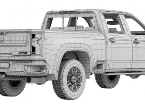 Chevrolet Silverado HD ZR2 2024 3Dモデル