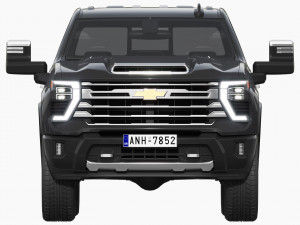 Chevrolet Silverado 2500 HD 2024 3D 모델