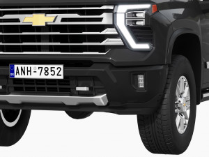 Chevrolet Silverado 2500 HD 2024 3D 모델