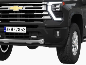 Chevrolet Silverado 2500 HD 2024 3D Model