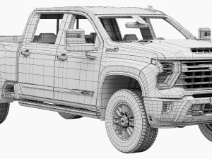 Chevrolet Silverado 2500 HD 2024 3D Model