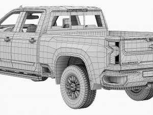 Chevrolet Silverado 2500 HD 2024 3D 모델