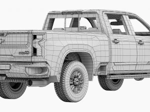 Chevrolet Silverado 2500 HD 2024 3D Model