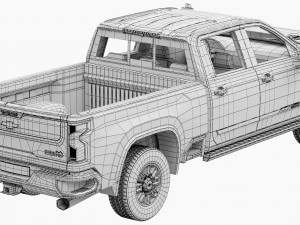 Chevrolet Silverado 2500 HD 2024 3D 모델