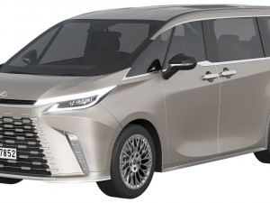 Lexus LM 2024 3D Model