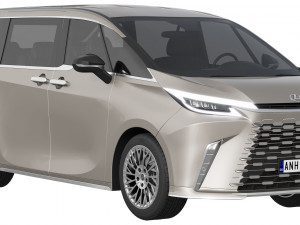 Lexus LM 2024 3D Model